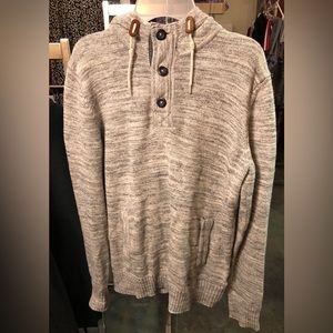 H&M Grey button sweater